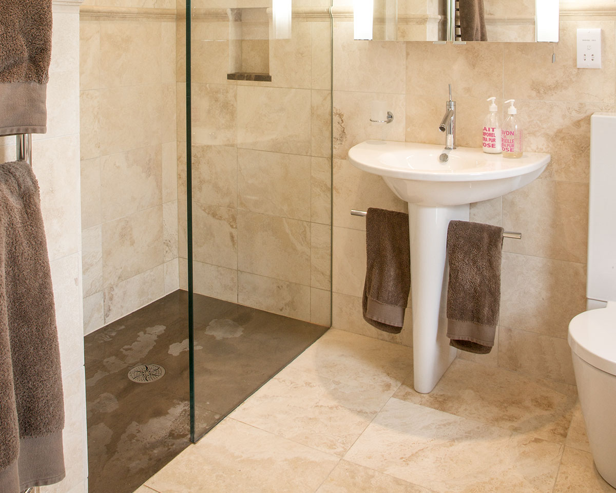 Argento Travertine Honed and Filled - The Stone Floor Company